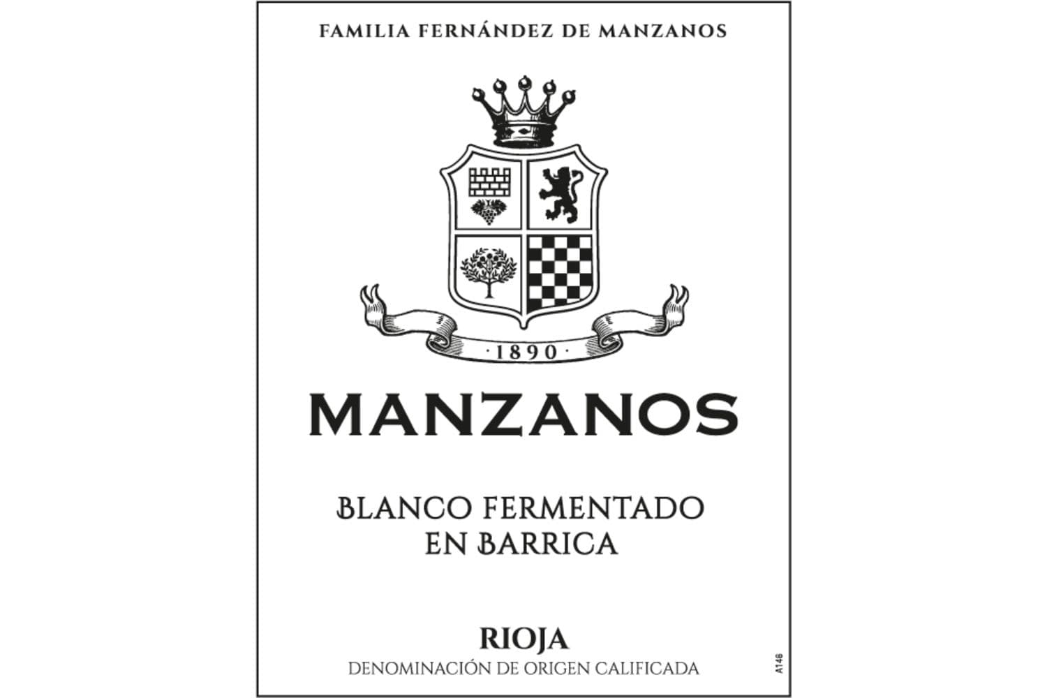 Finca Manzanos Rioja Blanco 750mL Bottle