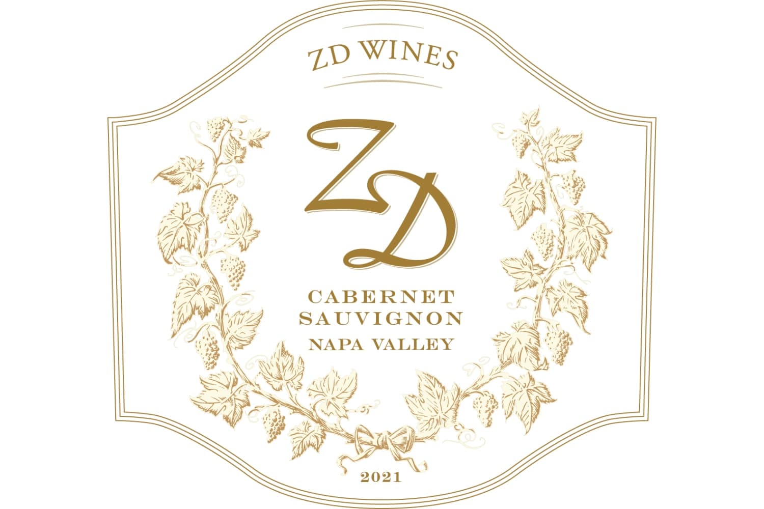 ZD Wines Napa Valley Cabernet Sauvignon 2021 750mL Bottle