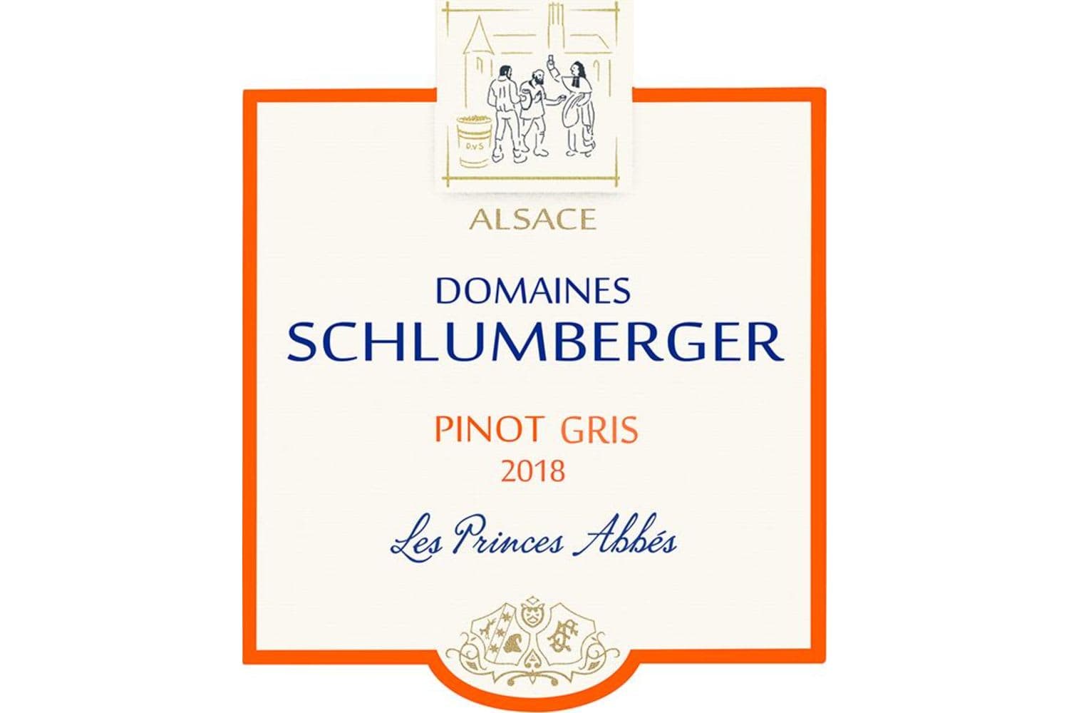 Domaines Schlumberger Les Princes Abbes Pinot Gris 2020 750mL Bottle