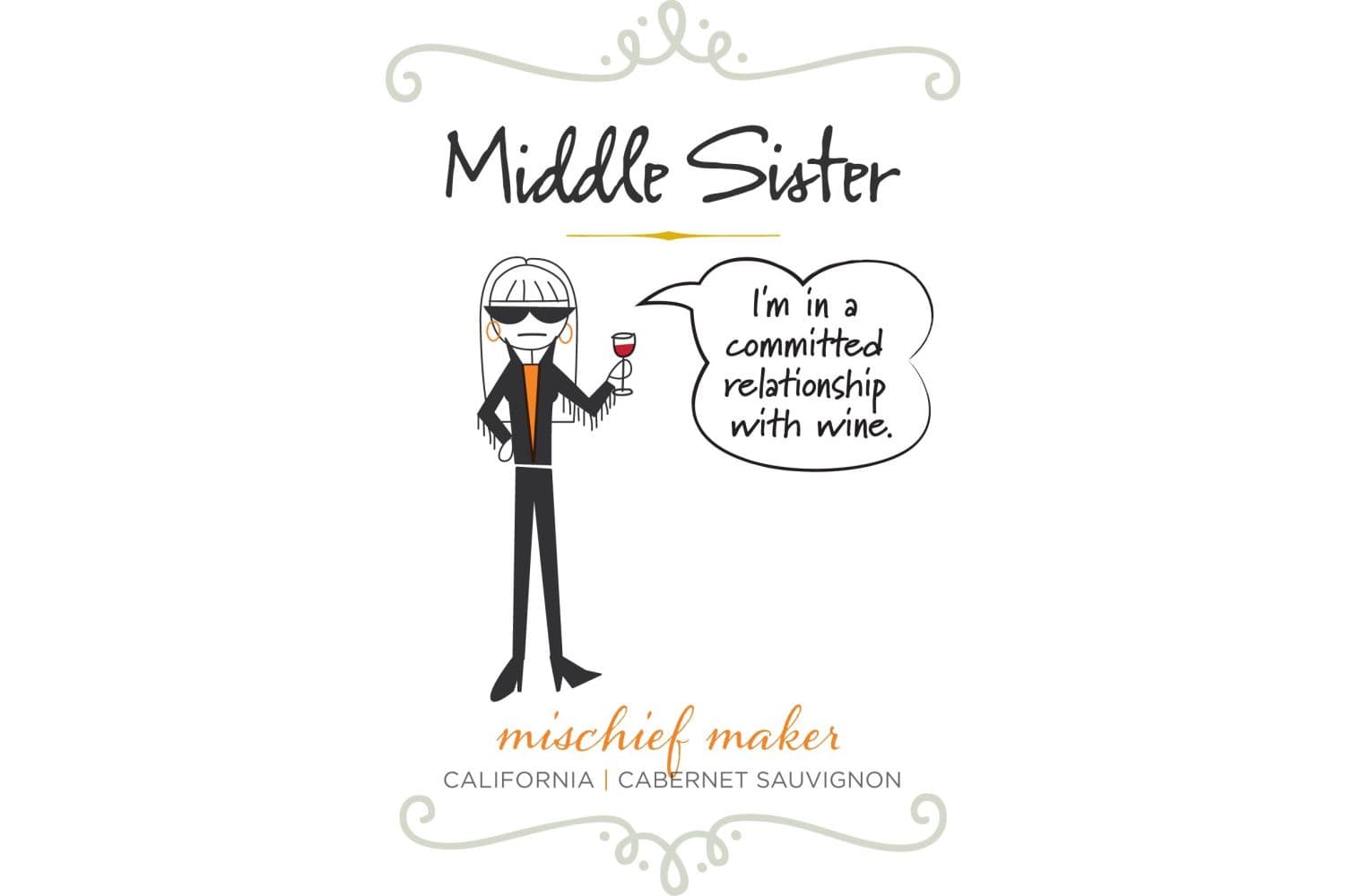 Middle Sister Mischief Maker Cabernet Sauvignon 750mL Bottle