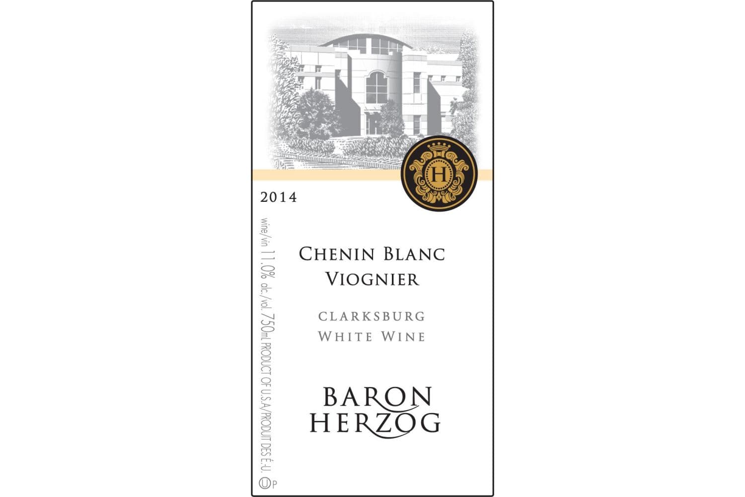 Baron Herzog California Chenin Blanc - Viognier 2014 750mL Bottle