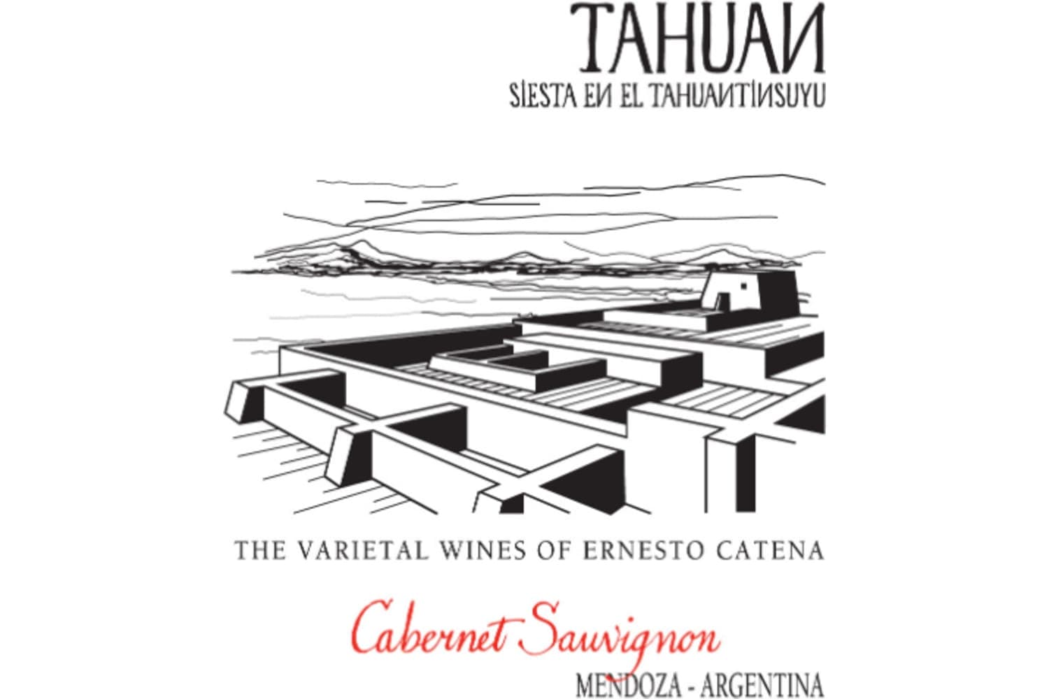 Siesta Mendoza Cabernet Sauvignon 2015 750mL Bottle