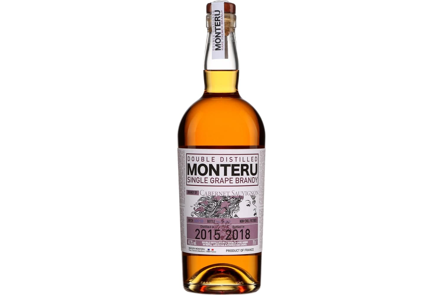 Monteru Cabernet Sauvignon Single Grape Brandy 750mL Bottle