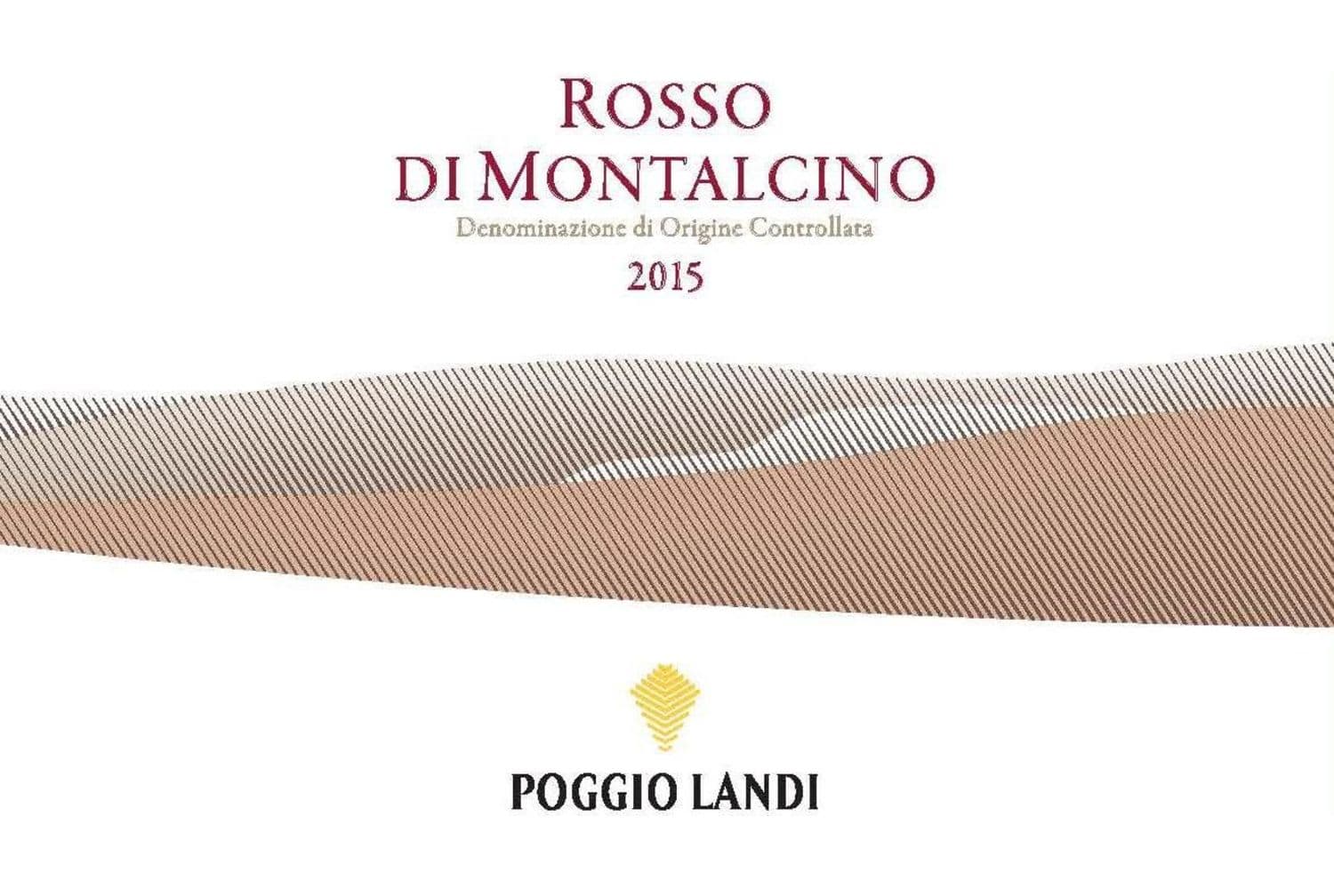 Poggio Landi Rosso di Montalcino 2019 750mL Bottle