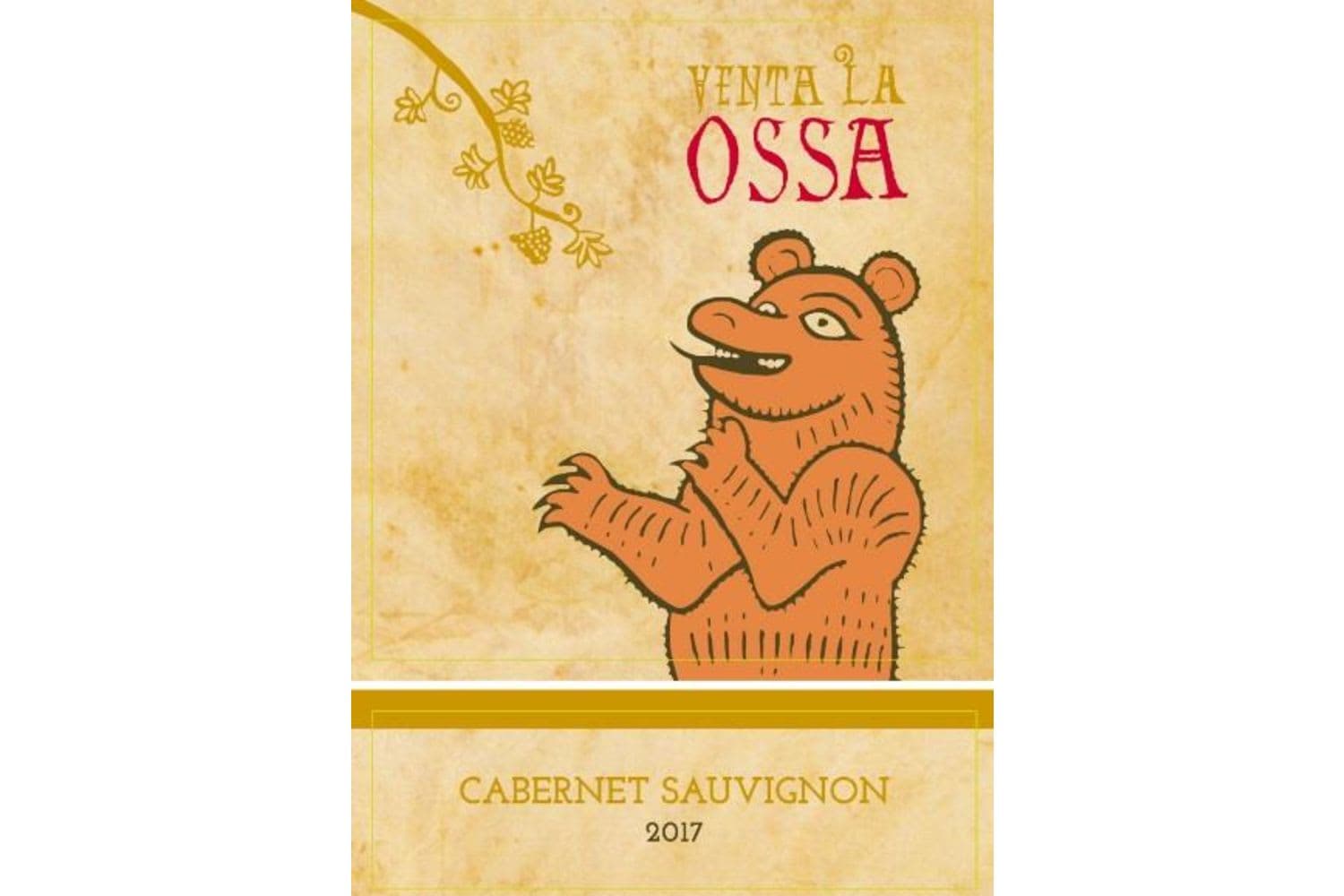 Venta la Ossa Vino de la Tierra de Castilla Cabernet Sauvignon 2019 750mL Bottle