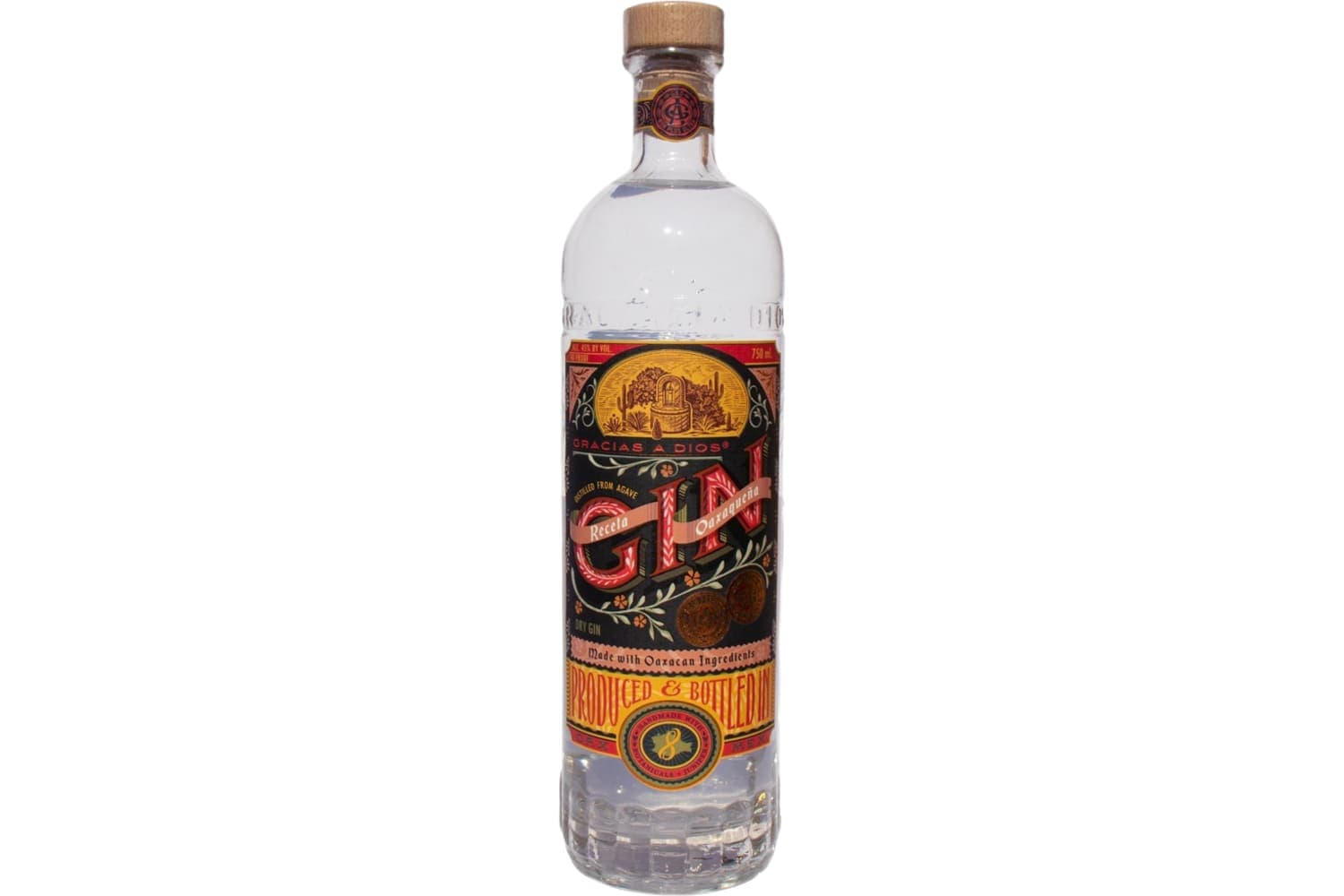 Gracias A Dios Mezcal Oaxaca Recipe Agave Dry Gin 750mL Bottle