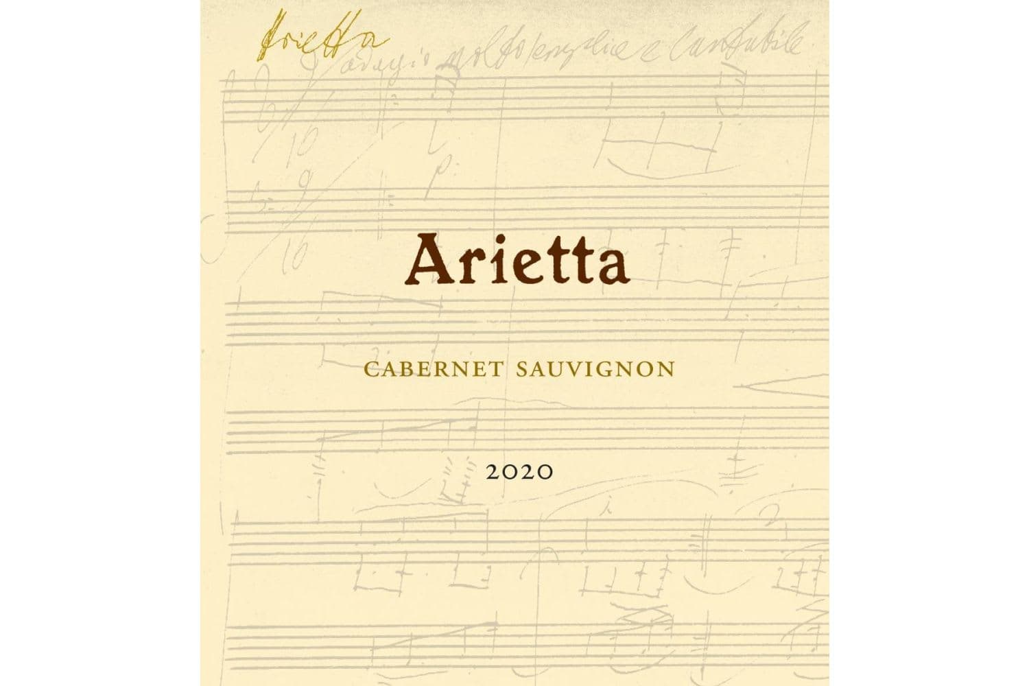 Arietta Cabernet Sauvignon Napa Valley 2021 750mL Bottle