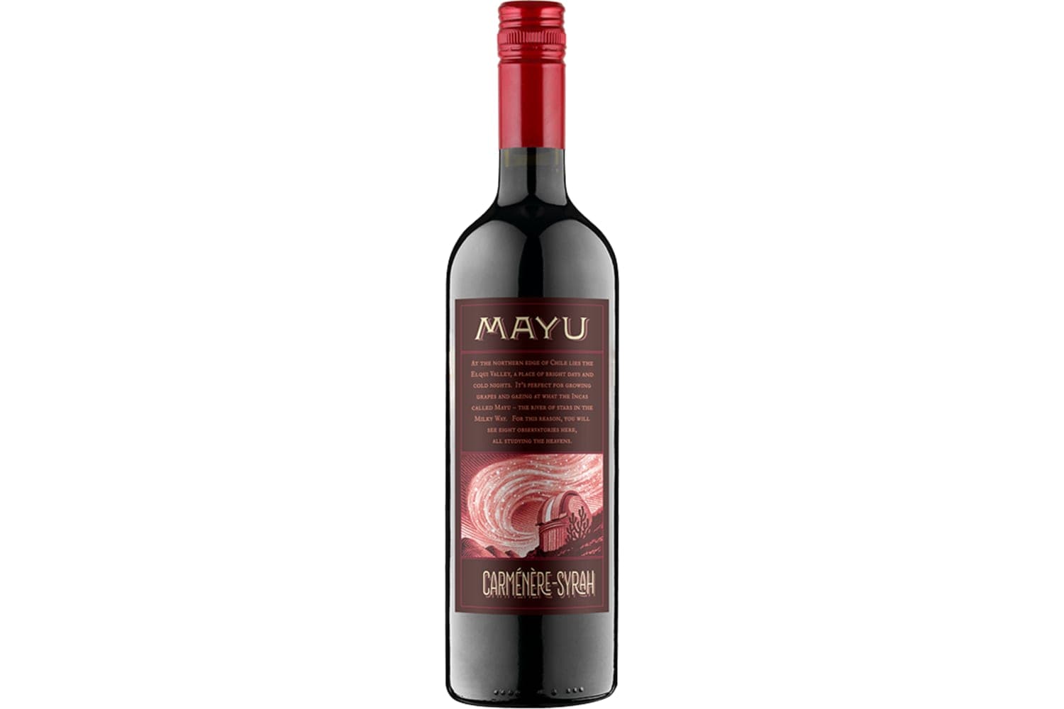 Mayu Carmenere - Syrah 2019 750mL Bottle