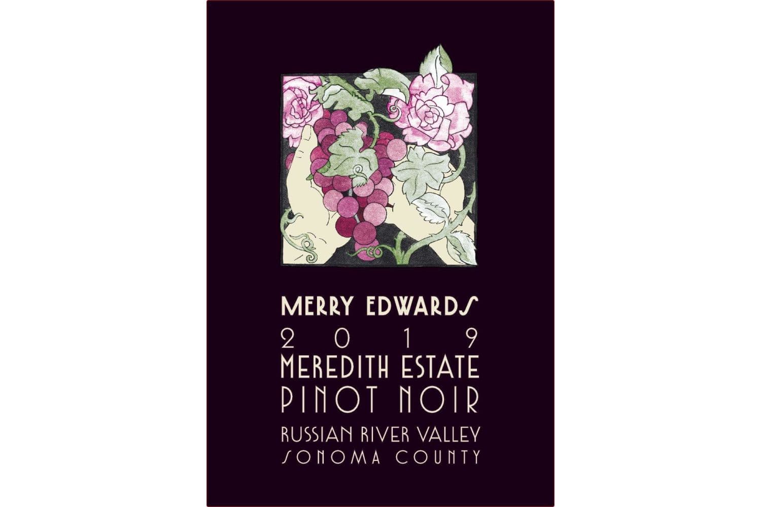 Merry Edwards Pinot Noir Meredith Estate Russian River Valley 2021 750mL Bottle