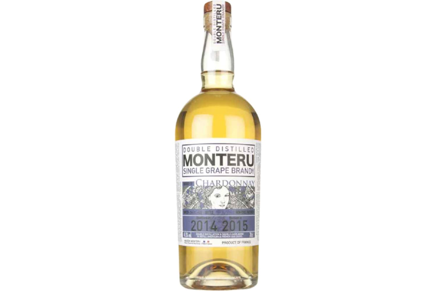 Monteru Chardonnay Single Grape Brandy 750mL Bottle