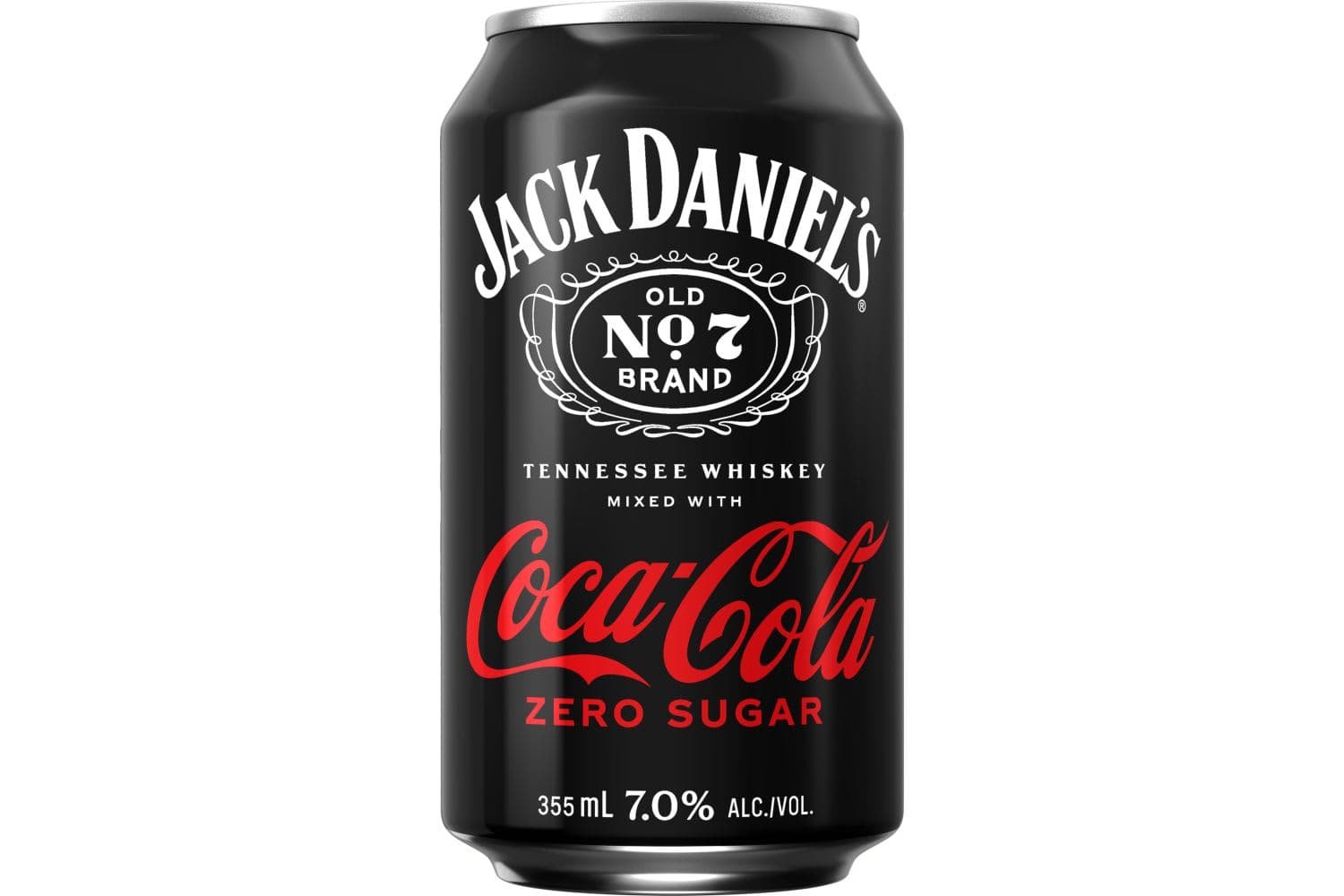 Jack Daniel's & Coca-Cola Zero Sugar Canned Cocktail 12oz Can