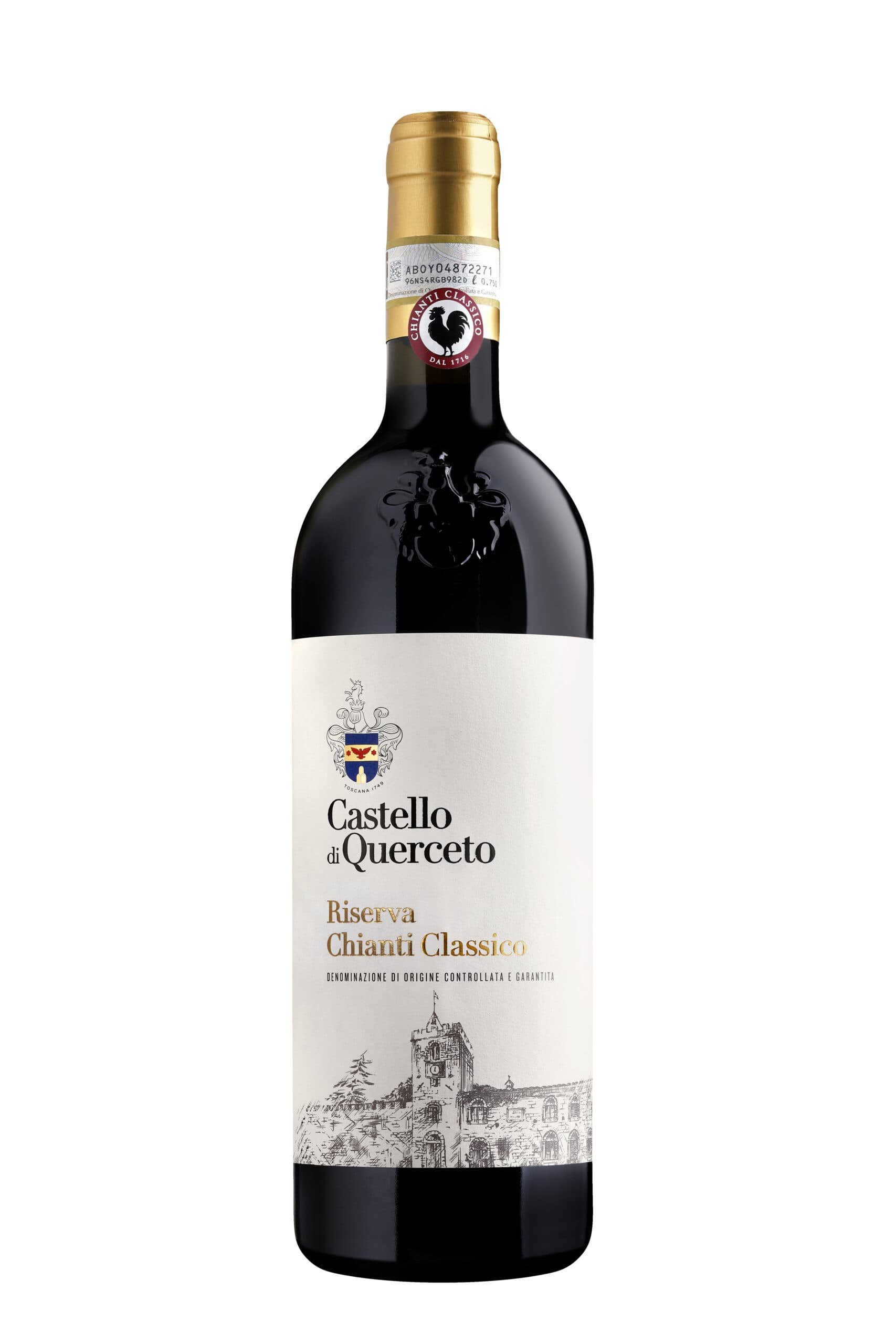 Castello di Querceto Chianti Classico Riserva DOCG 2019 750mL Bottle