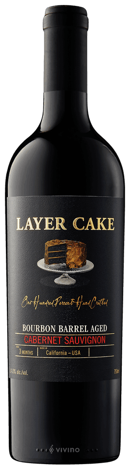 Layer Cake Bourbon Barrel Aged Cabernet Sauvignon 2019 750mL Bottle