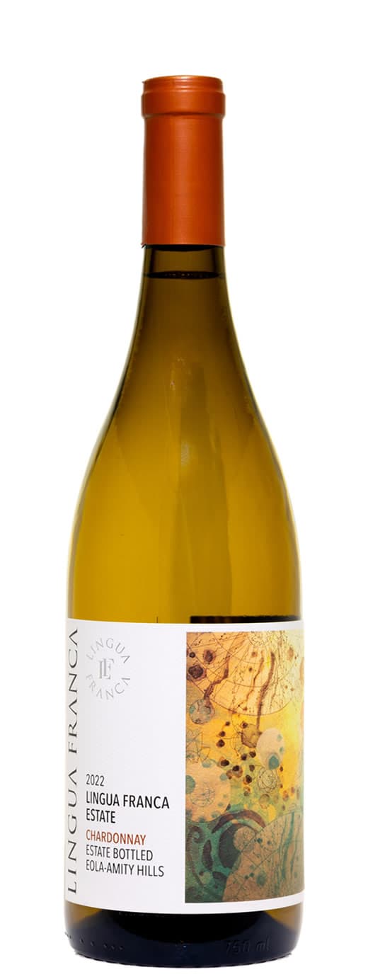 Lingua Franca Chardonnay Estate Eola-Amity Hills 2022 750mL Bottle