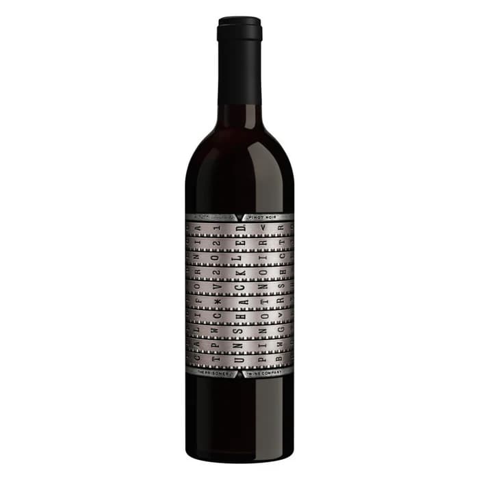Unshackled Pinot Noir California 2021 750mL Bottle