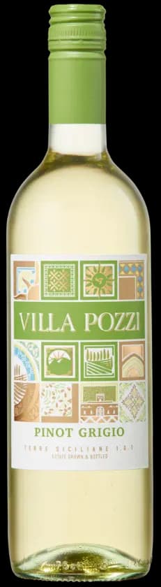 Villa Pozzi Pinot Grigio Sicilia IGT 2023 750mL Bottle