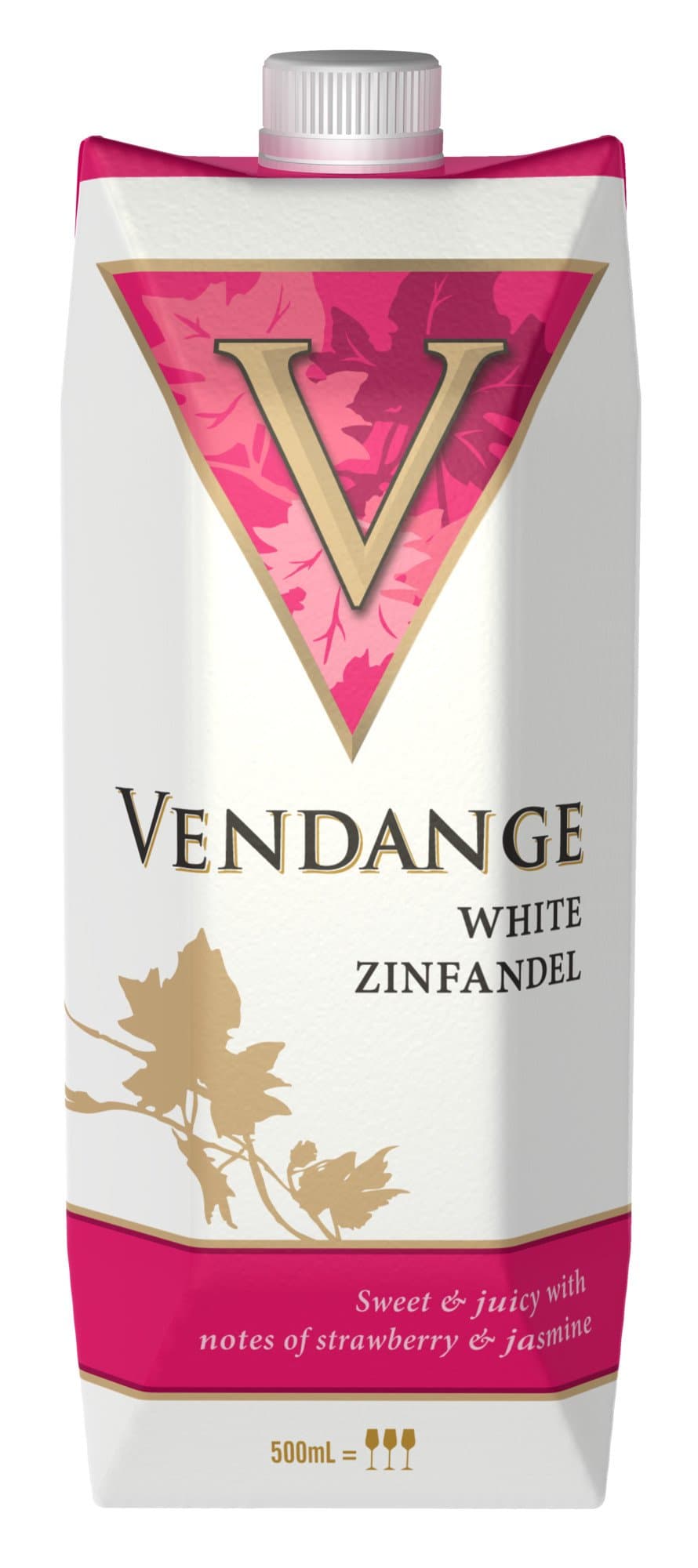 Vendange White Zinfandel California 500mL Box