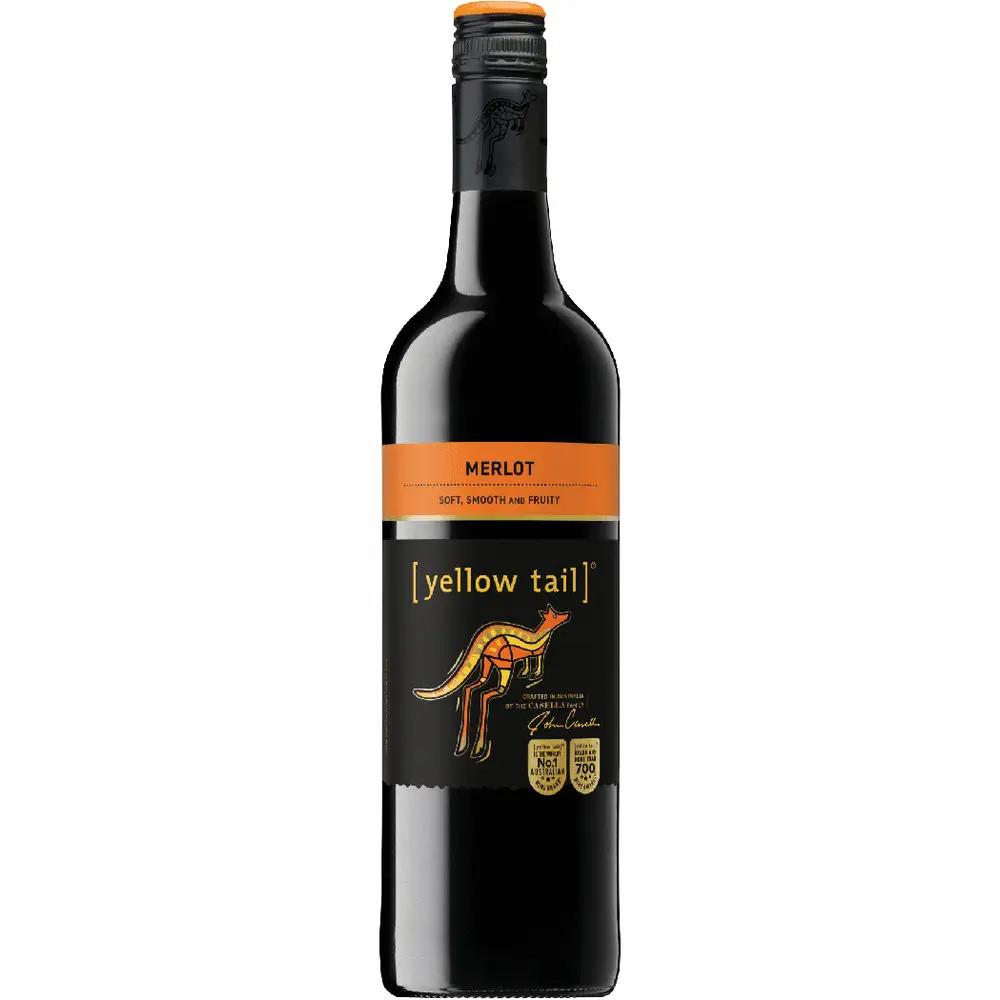 Yellow Tail Merlot 2023 750mL Bottle