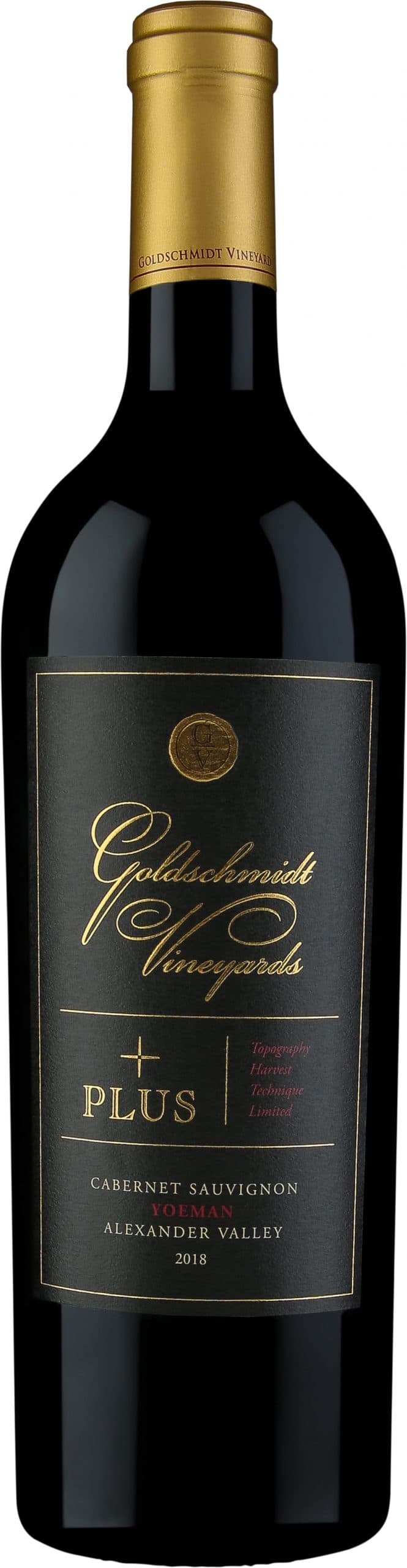Goldschmidt Vineyards PLUS Single Vineyard Selection Cabernet Sauvignon 2014 750mL Bottle