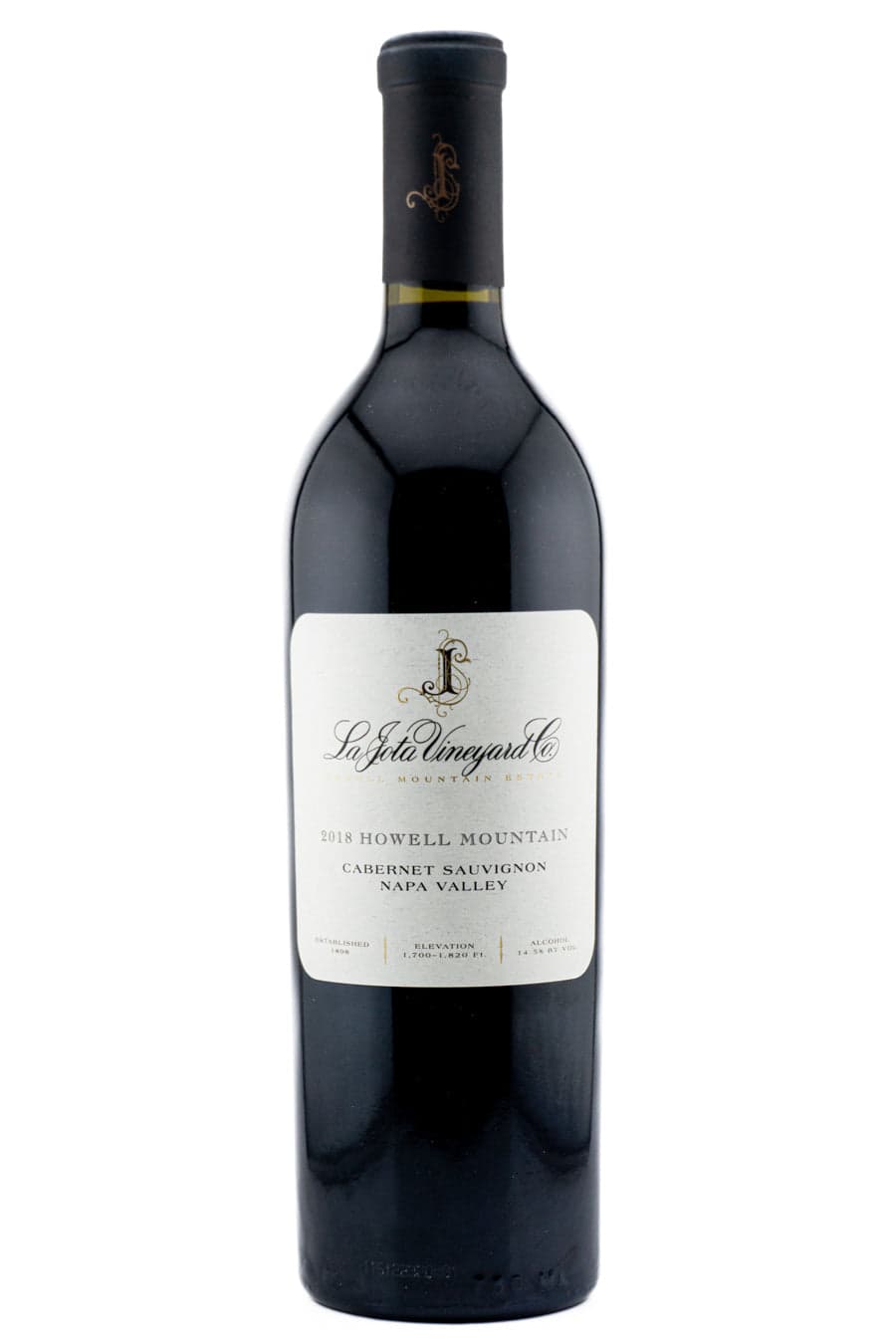 La Jota Vineyard Howell Mountain Cabernet Sauvignon 2021 750mL Bottle