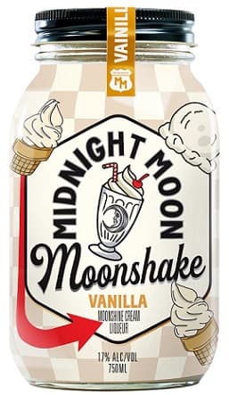 Midnight Moon Moonshake Vanilla Moonshine Cream Liqueur 750mL Bottle