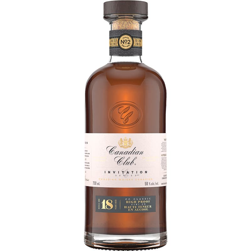 Canadian Club 18 Year Old Canadian Whisky 116 Proof 750mL Bottle
