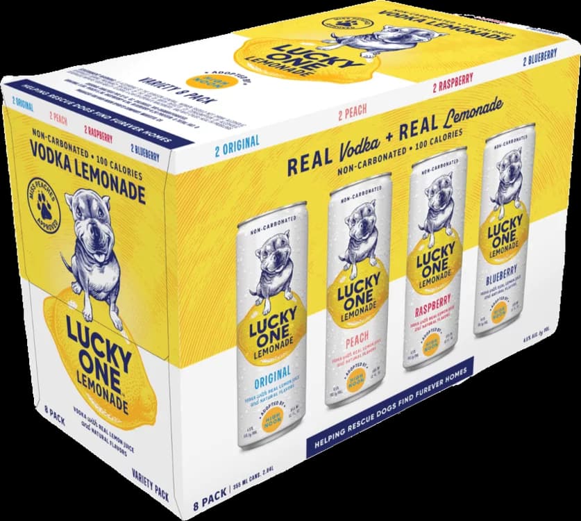 Lucky One Vodka Variety Pack 12oz Bottle