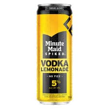 Minute Maid Spiked Vodka Lemonade 12oz Can