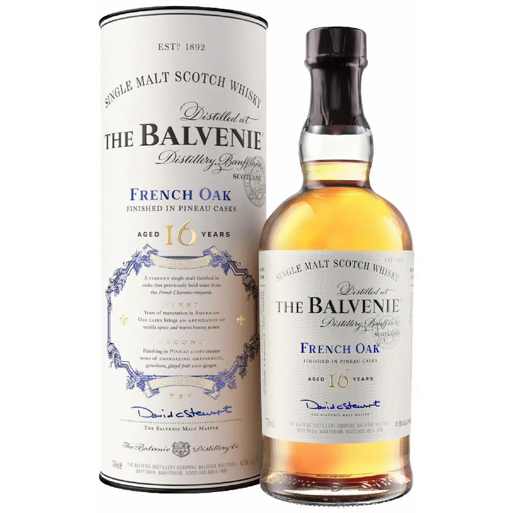 The Balvenie French Oak 16 Year Old Single Malt Scotch Whisky 750mL Bottle