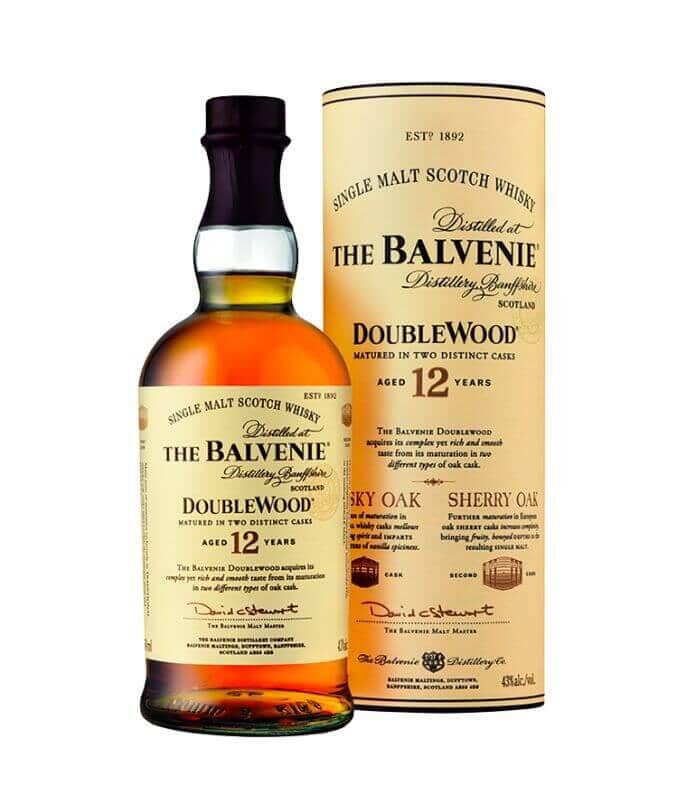 The Balvenie DoubleWood 12 Year Old Single Malt Scotch Whisky 750mL Bottle