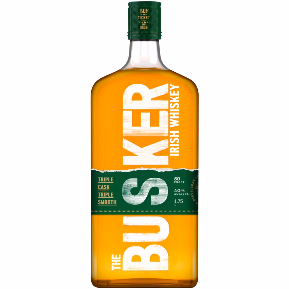 The Busker Triple Cask Irish Whiskey Blend 750mL Bottle