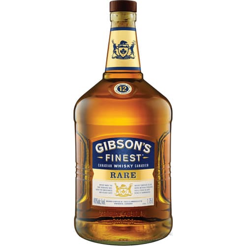 Gibson's Finest 12 Year Old Rare Canadian Whisky 750mL Can