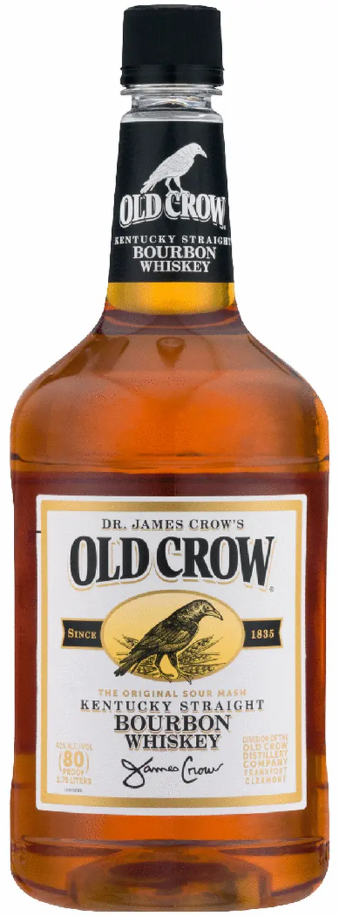 Old Crow 3 Years Old Kentucky Straight Bourbon Whiskey 1.75L Bottle