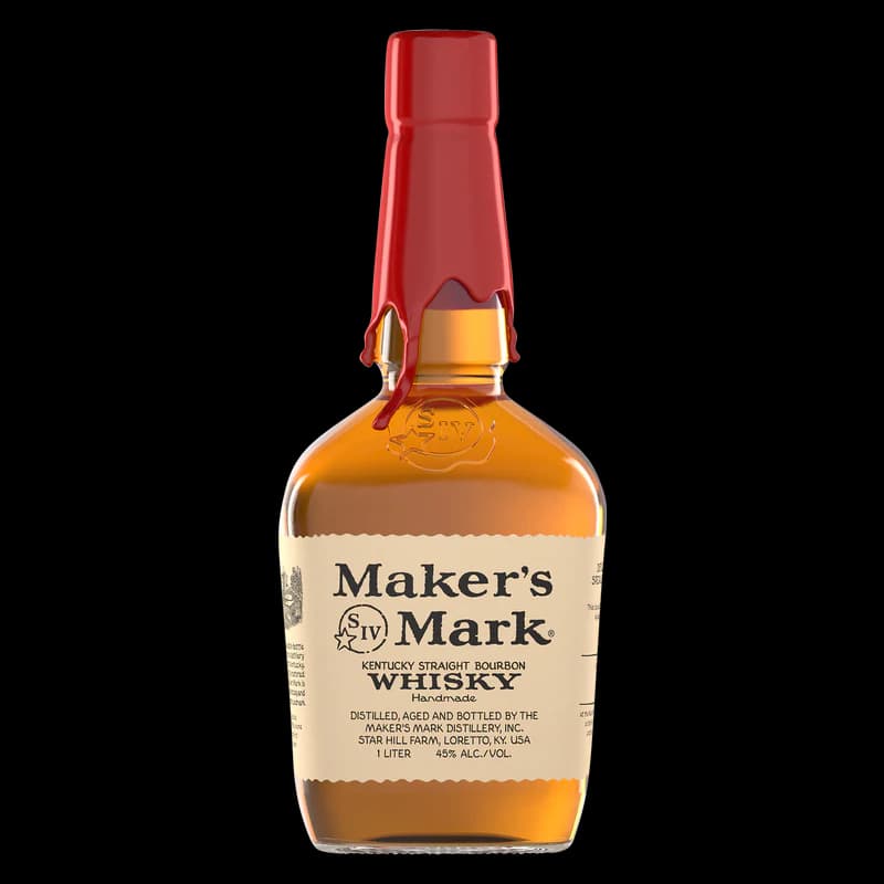 Maker's Mark Bourbon Whisky 1L Bottle