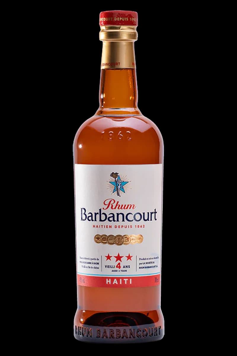 Barbancourt 3 Star Rum Aged 4 Years 750mL Bottle
