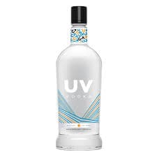 UV Vodka Vodka (Sunlight Activated Label) 1.75L Bottle