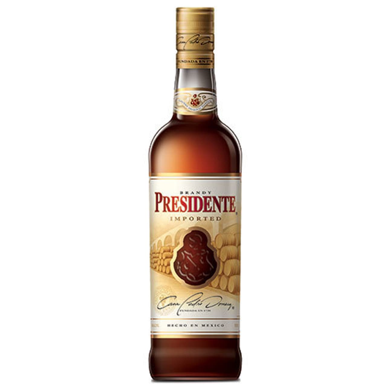Presidente Brandy 750mL Bottle