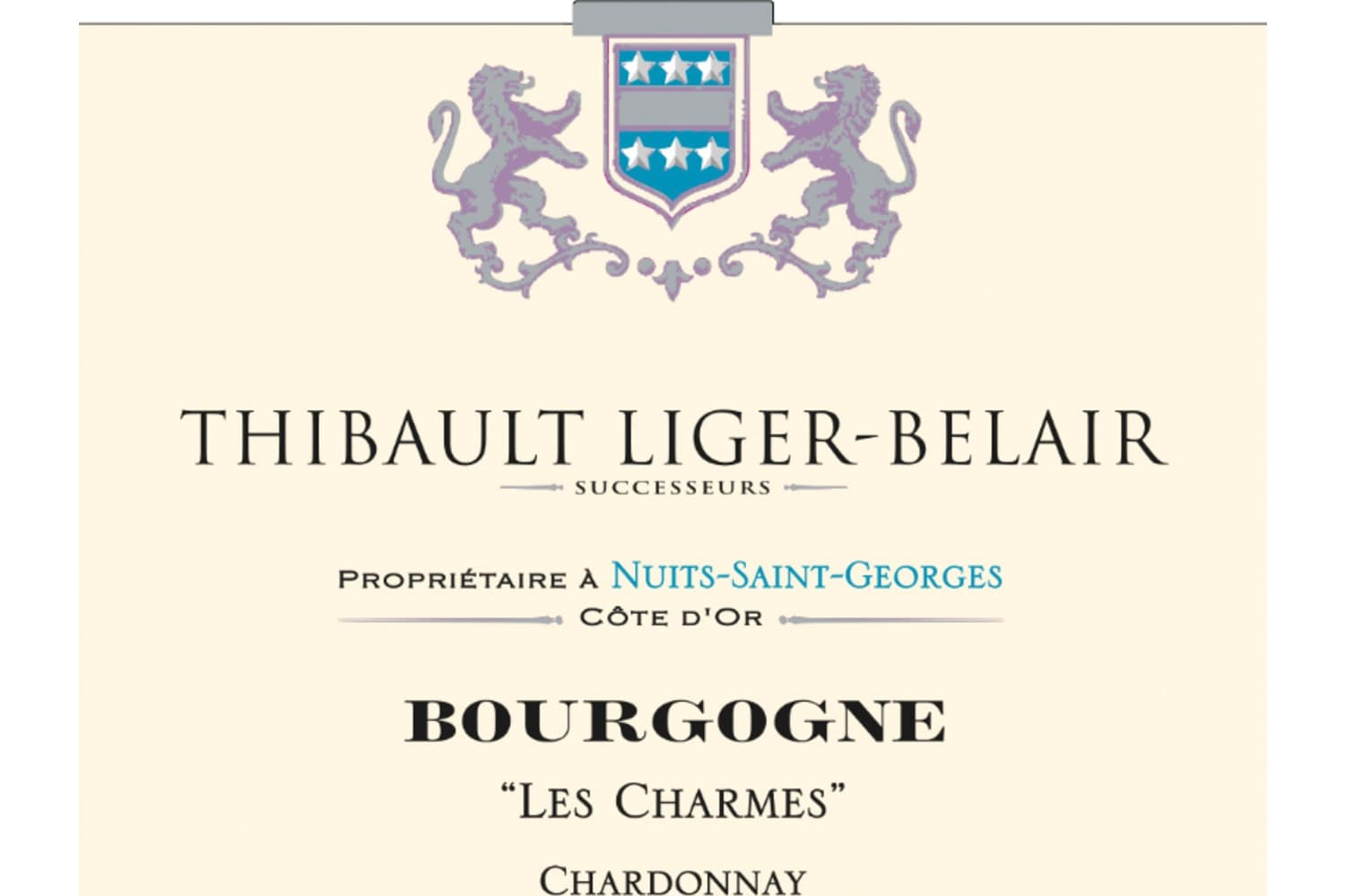 Thibault Liger-Belair Bourgogne Les Charmes 2022 750mL Bottle