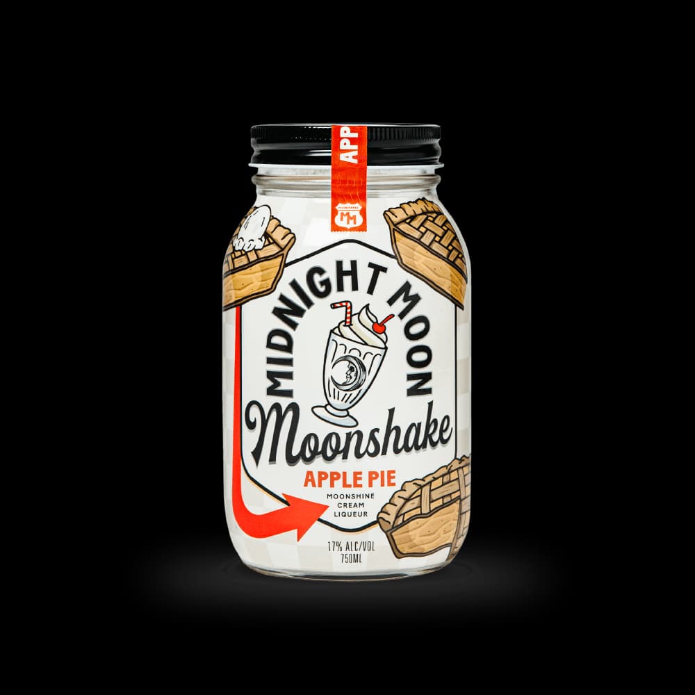 Midnight Moon Apple Pie Moonshake Cream Liqueur 50mL Bottle