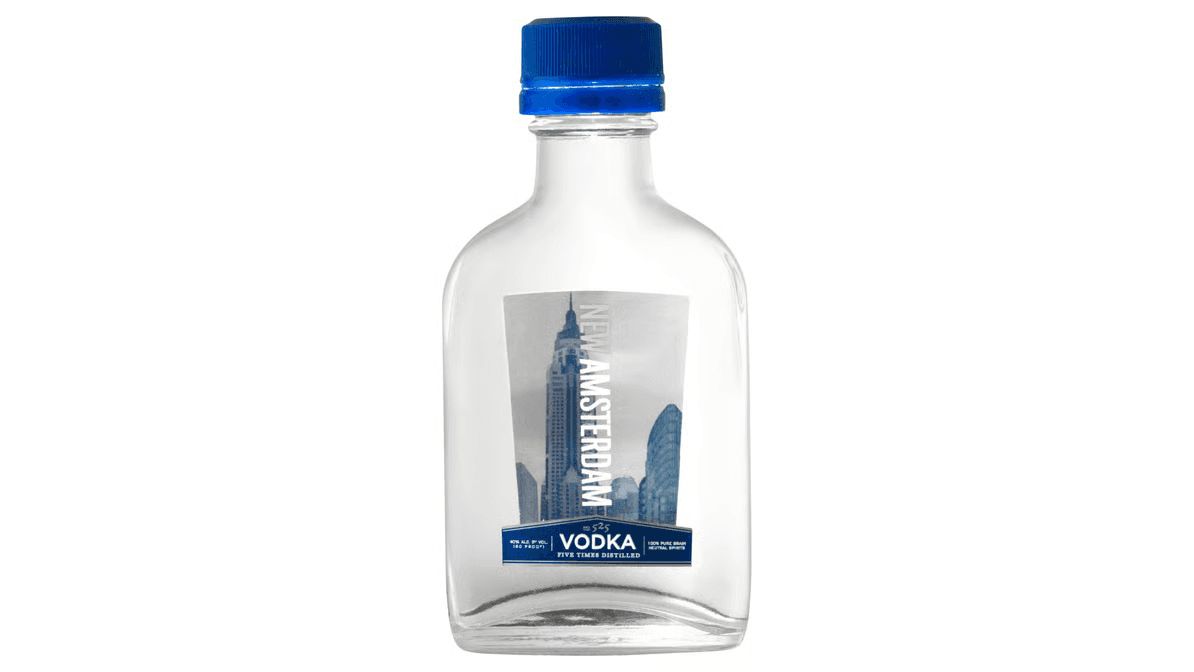 New Amsterdam Original Vodka 100mL Plastic Bottle