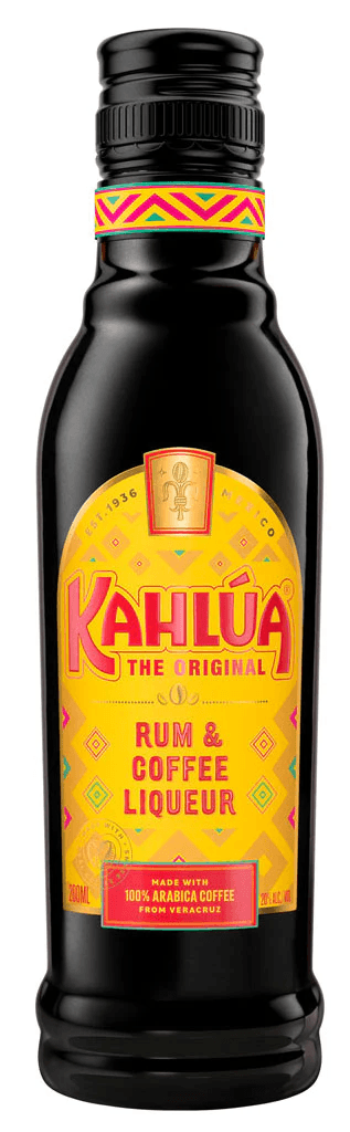 Kahlua The Original Licor De Cafe Coffee Liqueur 100% Arabica 200mL Bottle