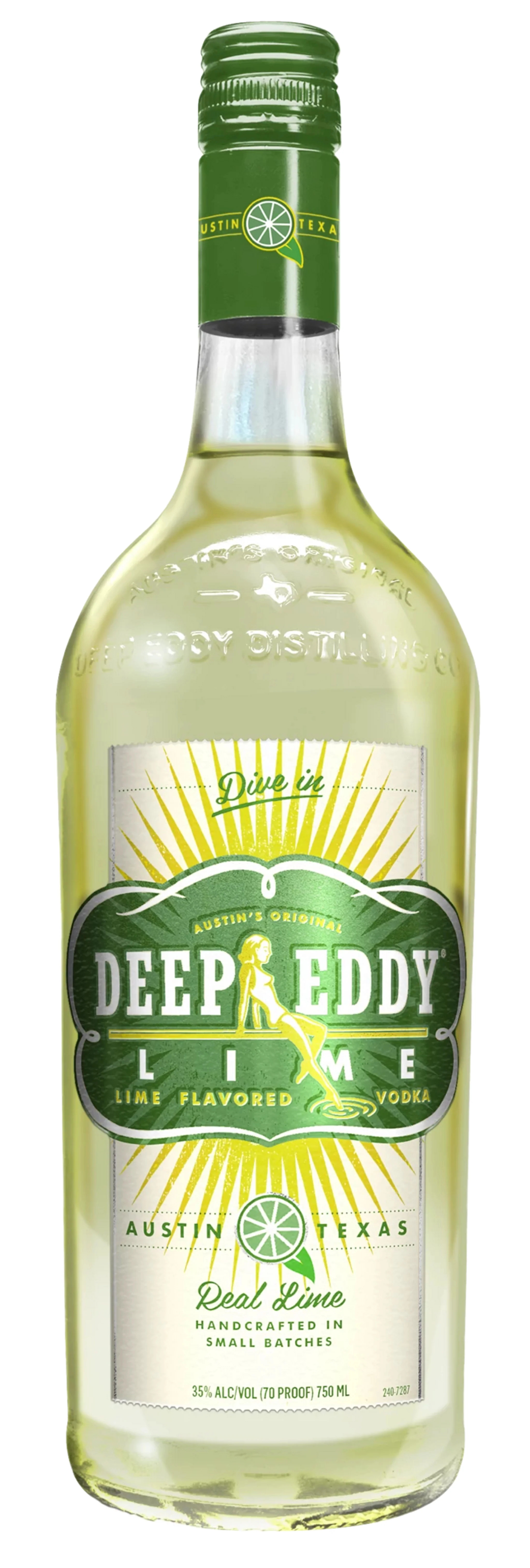 Deep Eddy Lime Vodka 750mL Bottle