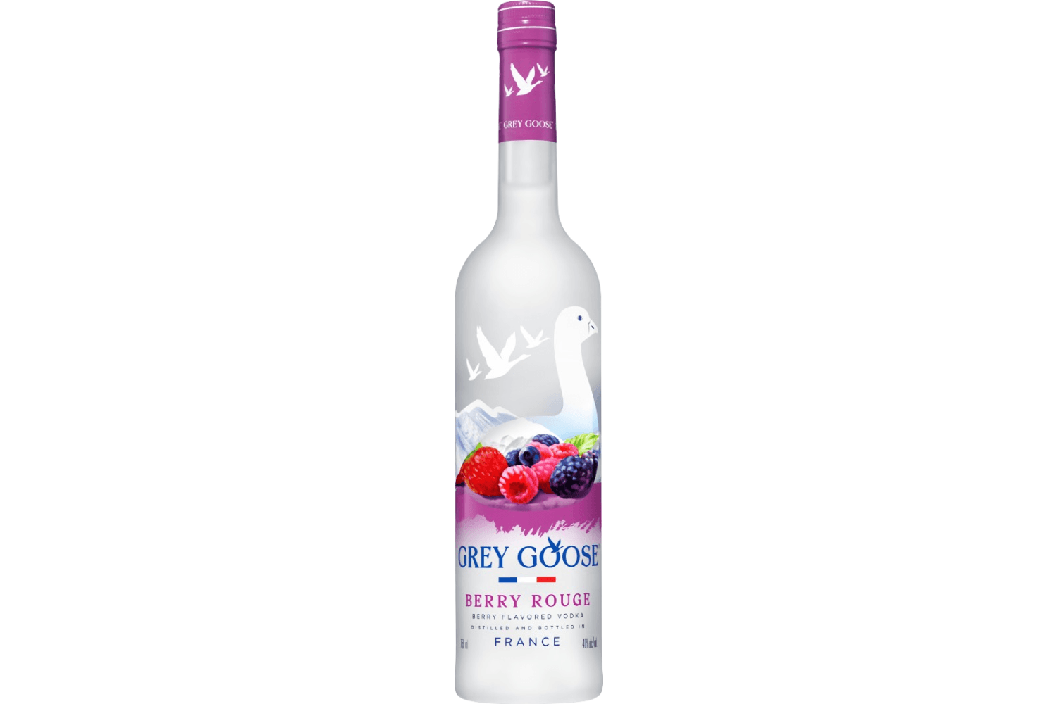 Grey Goose Berry Rouge Flavored Vodka 750mL Bottle