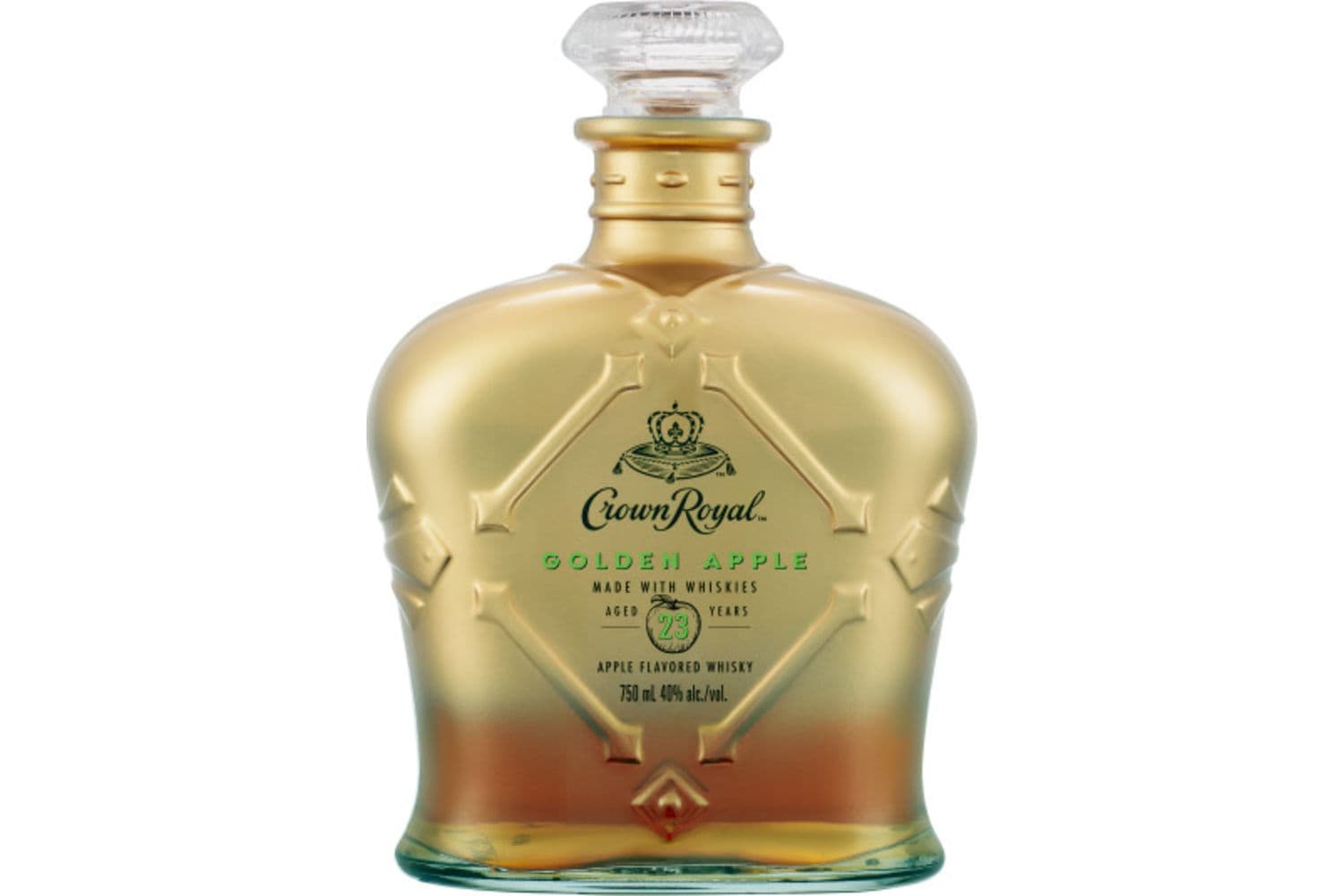 Crown Royal 23 Years Old Golden Apple Flavored Whisky 750mL Bottle