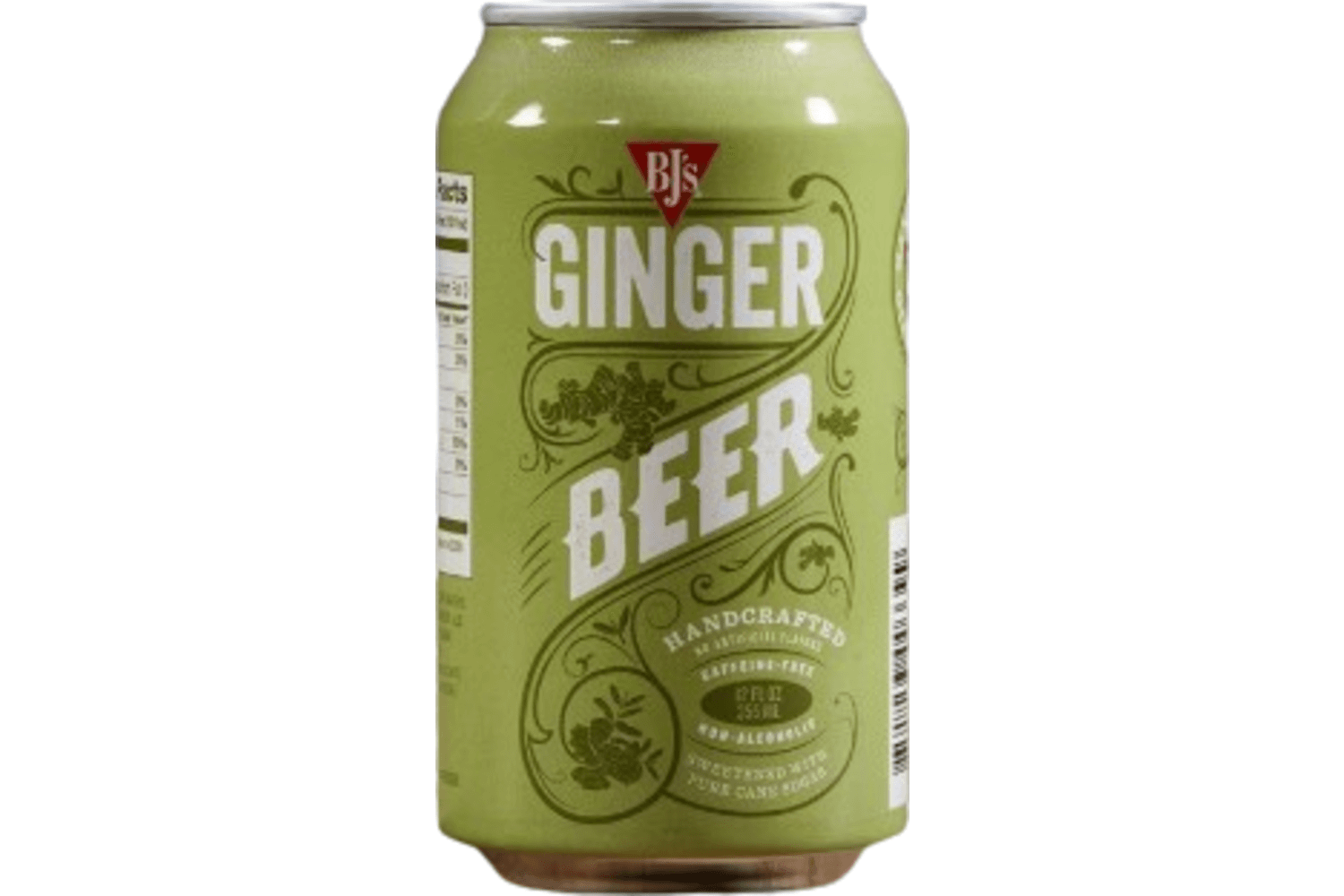 BJ's Ginger Beer 12oz Can