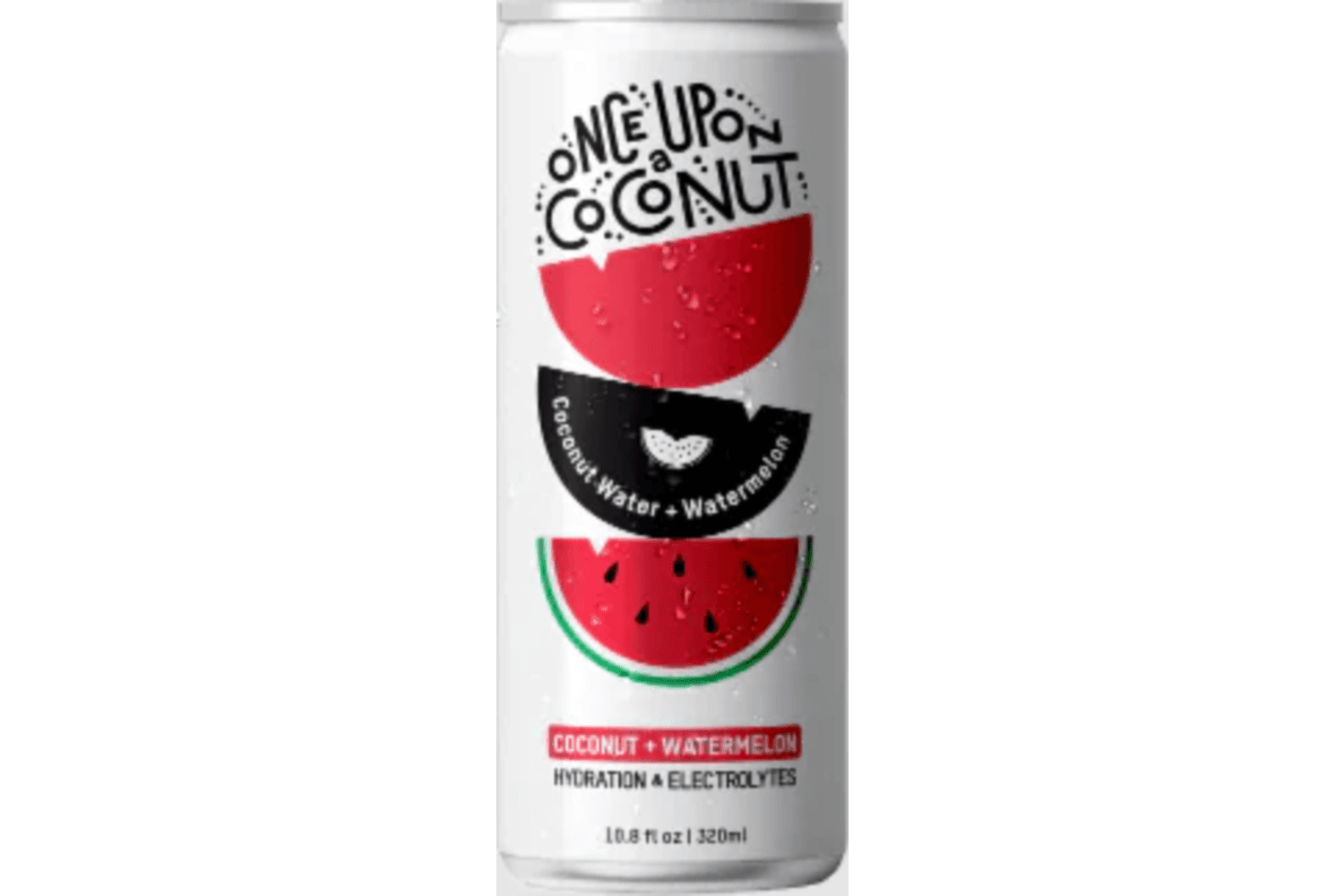 Once Upon A Coconut Coconut Water + Watermelon 10.8oz Bottle