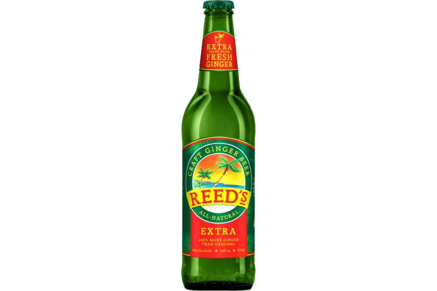 Reed's Extra Ginger Beer 12oz 4 Pack Can