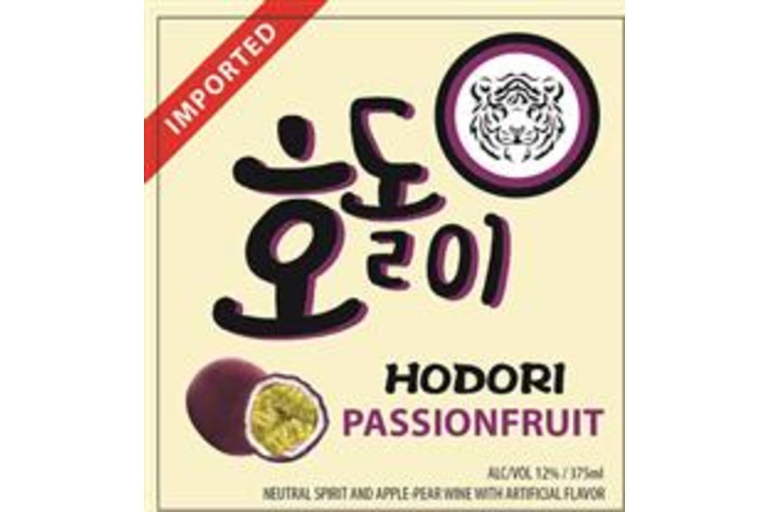 Hodori Passion Fruit Soju 750mL Bottle
