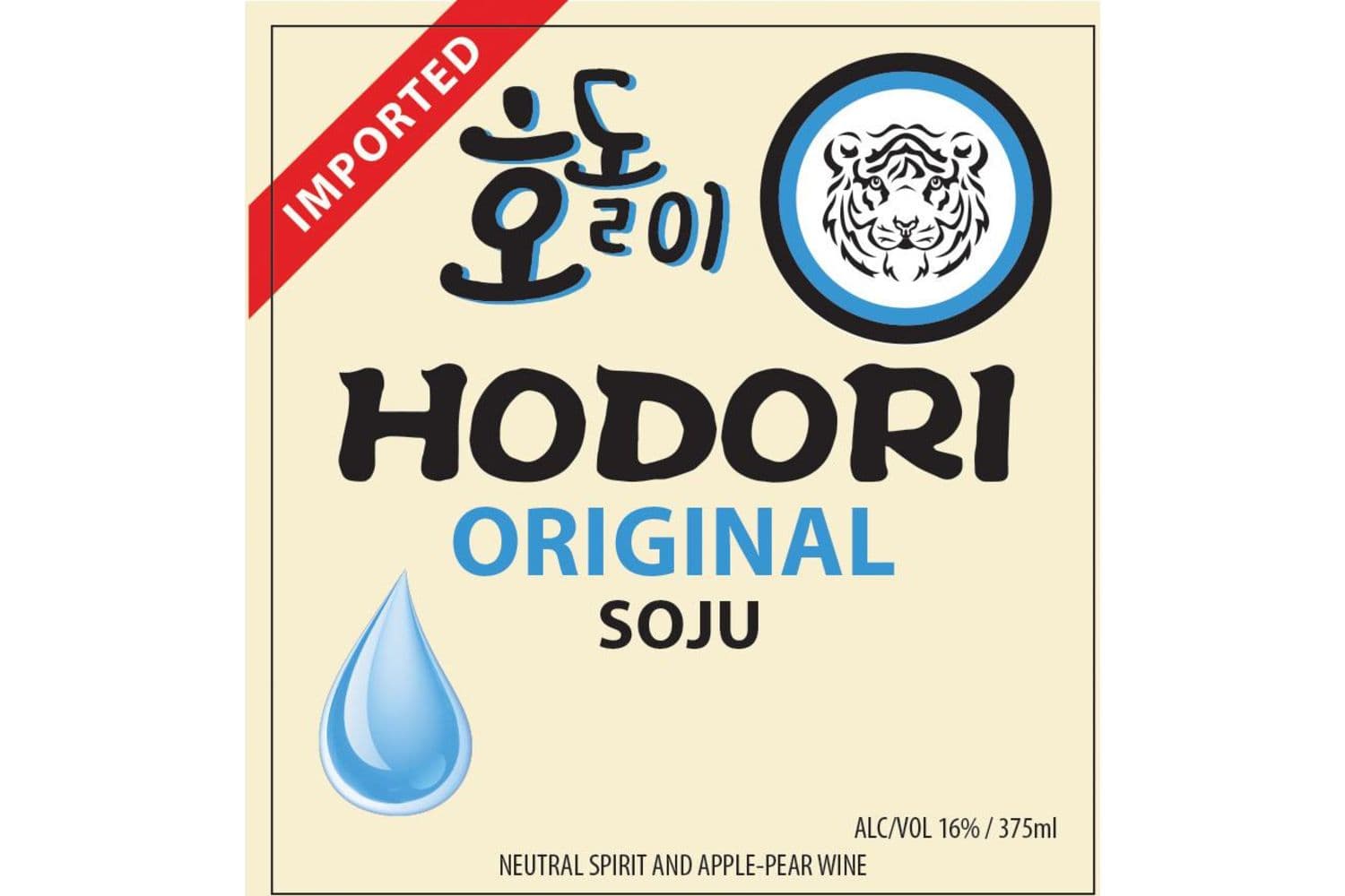 Hodori Original Soju 750mL Bottle