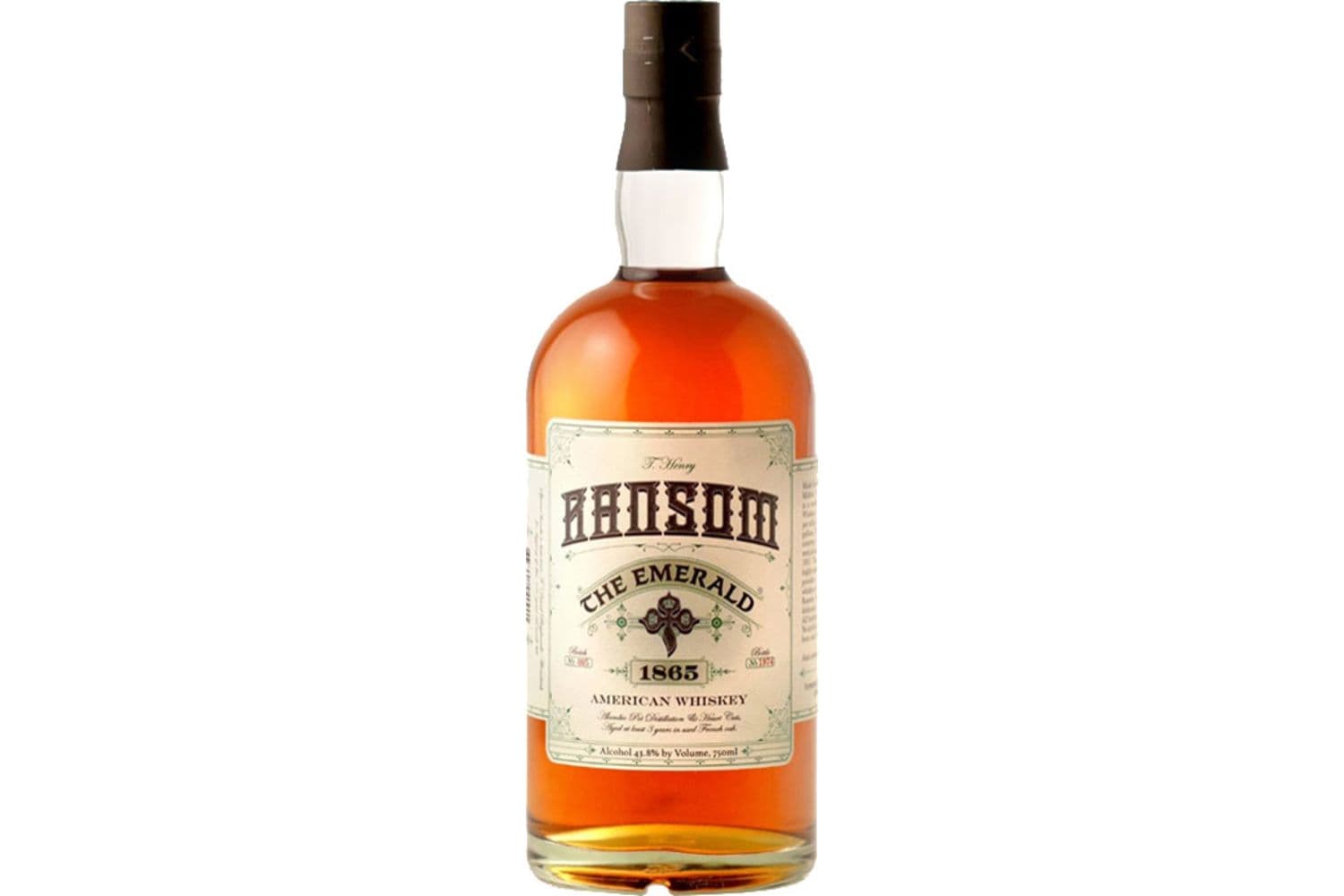 Ransom The Emerald 1865 Straight American Whiskey 750mL Bottle